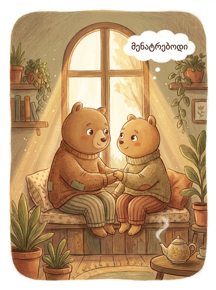 Storybook comic style sample